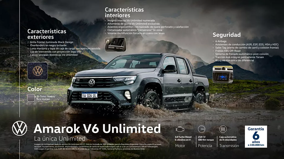Amarok V6 unlimited
